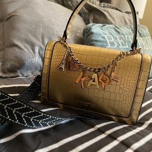 Karl LAGERFELD gold limited edition like new